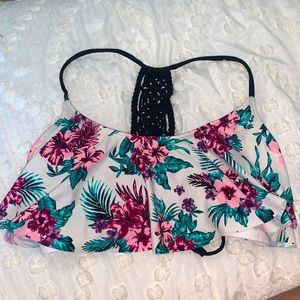 Tropical bikini top